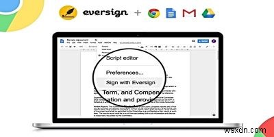 Eversign:Chrome में दस्तावेज़ों पर हस्ताक्षर करने का सुविधाजनक तरीका