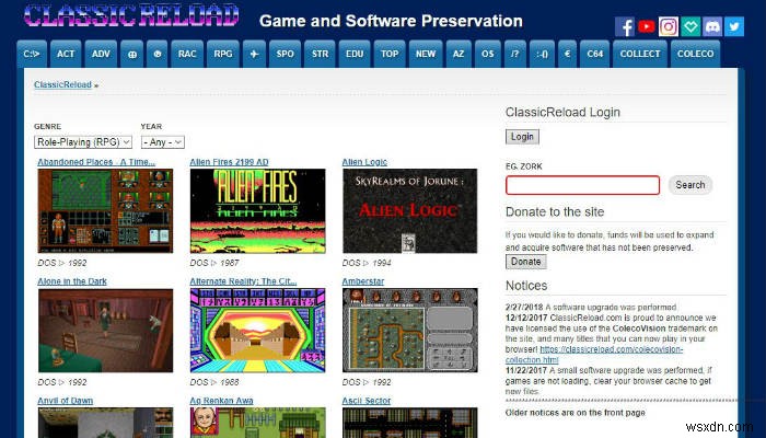 4 क्लासिक वेबसाइटें जो आपके रेट्रो गेमिंग इच को खंगालेंगी