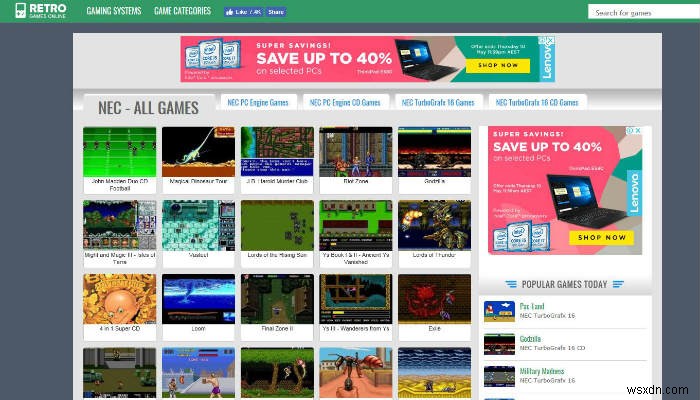 4 क्लासिक वेबसाइटें जो आपके रेट्रो गेमिंग इच को खंगालेंगी