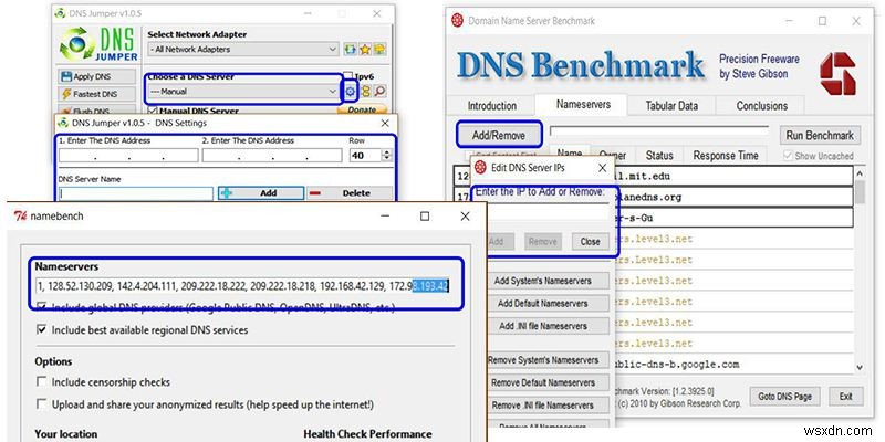 सर्वश्रेष्ठ वैकल्पिक DNS सर्वर कैसे खोजें 