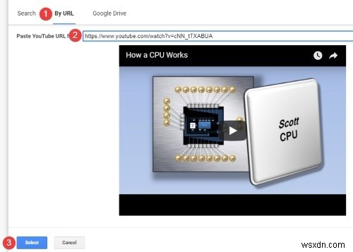 Google स्लाइड में वीडियो कैसे जोड़ें 