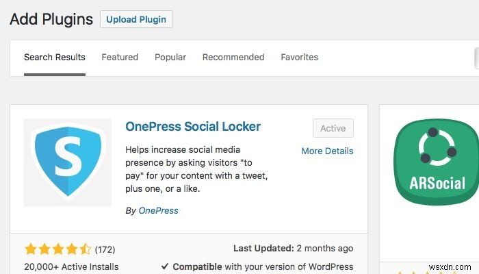 सोशल लॉकर का उपयोग करके अपने वर्डप्रेस पोस्ट के लिए अधिक सामाजिक शेयर प्राप्त करें 