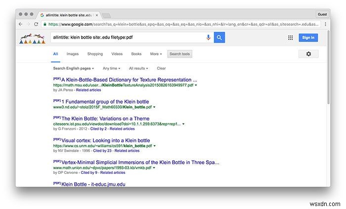 बेहतर खोज परिणामों के लिए Google की उन्नत खोज सुविधाओं का उपयोग कैसे करें