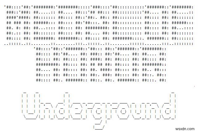 आपके चित्रों को ASCII कला में बदलने के लिए तीन कन्वर्टर्स