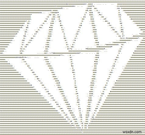 आपके चित्रों को ASCII कला में बदलने के लिए तीन कन्वर्टर्स