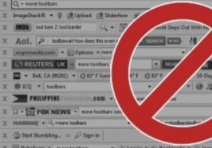 फ़ायरफ़ॉक्स से एक डरपोक टूलबार निकालें 