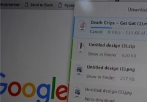Chrome में Firefox स्टाइल डाउनलोड मैनेजर कैसे प्राप्त करें