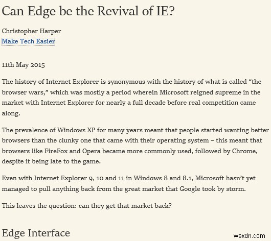 Microsoft Edge में उपयोगी सुविधाएँ जो अन्य ब्राउज़रों में उपलब्ध नहीं हैं