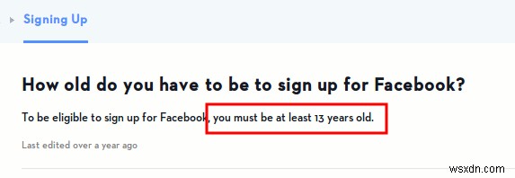 क्या Facebook की आयु सीमा होनी चाहिए?