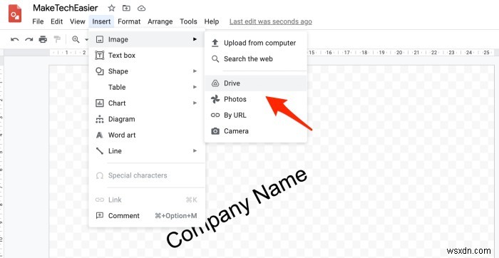 Google डॉक्स में वॉटरमार्क कैसे बनाएं और डालें 