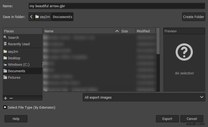 GIMP में तीर कैसे बनाएं 