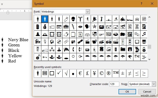 माइक्रोसॉफ्ट वर्ड में चेकमार्क और स्क्वायर बुलेट कैसे जोड़ें