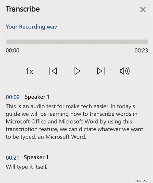 माइक्रोसॉफ्ट वर्ड 365 में ऑडियो कैसे ट्रांसक्राइब करें