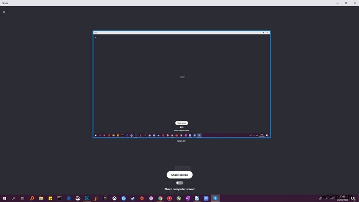स्काइप पर अपनी स्क्रीन कैसे साझा करें 