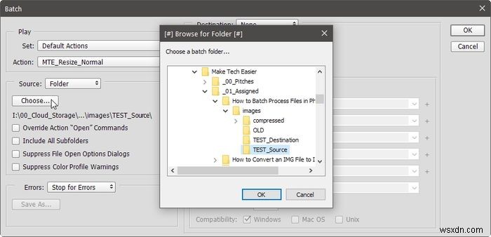 फोटोशॉप में फाइलों को बैच-प्रोसेस कैसे करें 