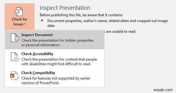PowerPoint प्रस्तुति फ़ाइल का आकार कम करने के लिए उपयोगी टिप्स