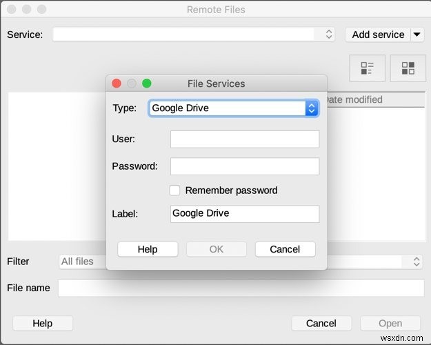 लिब्रे ऑफिस में Google डिस्क से दूरस्थ फ़ाइलें कैसे खोलें और संपादित करें