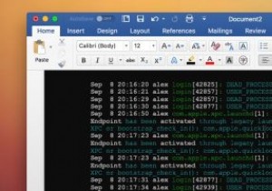 माइक्रोसॉफ्ट वर्ड में रंगीन टर्मिनल कोड कैसे जोड़ें 