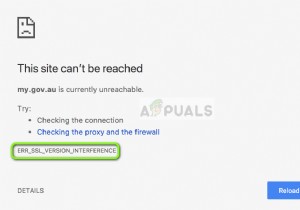 Google क्रोम पर  ERR_SSL_VERSION_INTERFERENCE  त्रुटि को कैसे ठीक करें 