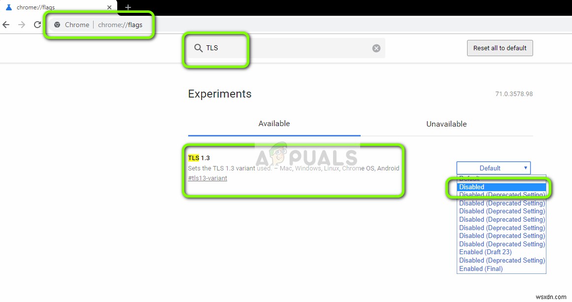 Google क्रोम पर  ERR_SSL_VERSION_INTERFERENCE  त्रुटि को कैसे ठीक करें 