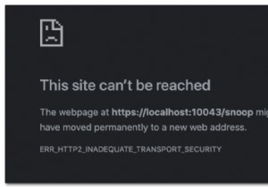 क्रोम में ERR_HTTP2_Inadequate_Transport_Security त्रुटि को कैसे ठीक करें 