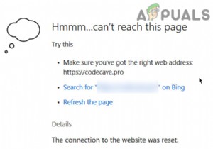 ठीक करें:INET_E_DOWNLOAD_FAILURE 