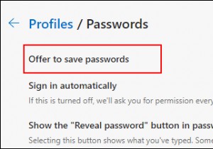विंडोज 10 में माइक्रोसॉफ्ट एज में सेव पासवर्ड को इनेबल या डिसेबल कैसे करें? 