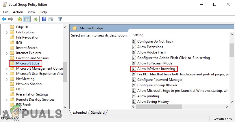 Microsoft Edge में निजी ब्राउज़िंग को अक्षम कैसे करें? 