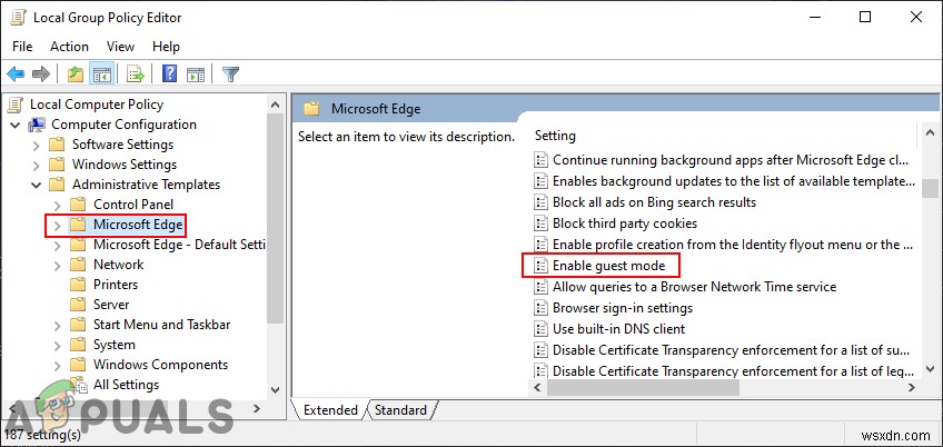 Microsoft Edge में गेस्ट मोड को डिसेबल कैसे करें? 