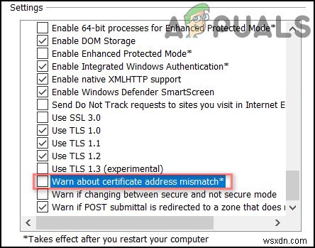 त्रुटि कोड कैसे ठीक करें:DLG_FLAGS_INVALID_CA 