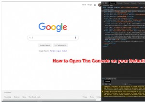 क्रोम, सफारी, फायरफॉक्स और एज पर ब्राउजर कंसोल कैसे खोलें 