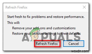 Firefox पर PR_END_OF_FILE_ERROR  सुरक्षित कनेक्शन विफल  को कैसे ठीक करें 