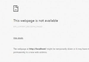  ERR_CONTENT_DECODING_FAILED  त्रुटि को कैसे ठीक करें 