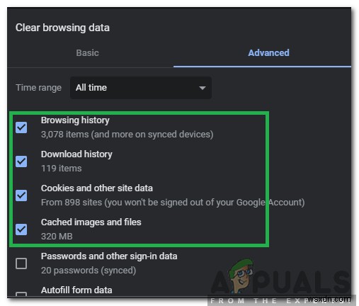  ERR_CONTENT_DECODING_FAILED  त्रुटि को कैसे ठीक करें 