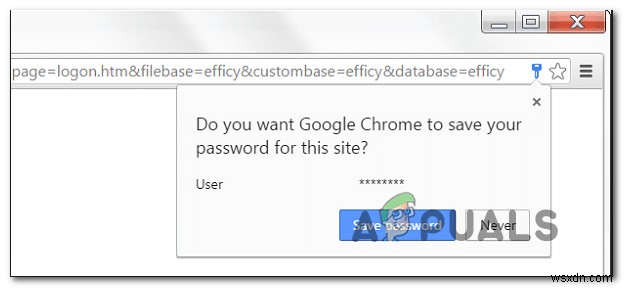 फिक्स:Google क्रोम पासवर्ड नहीं सहेज रहा है 