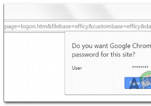 फिक्स:Google क्रोम पासवर्ड नहीं सहेज रहा है 