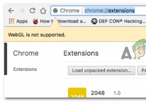 फिक्स:वेबजीएल समर्थित नहीं है 