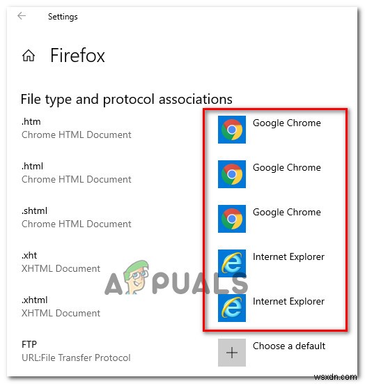 फिक्स:विंडोज 10 पर फ़ायरफ़ॉक्स को डिफ़ॉल्ट ब्राउज़र के रूप में सेट नहीं कर सकता 