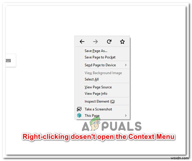 फिक्स:फ़ायरफ़ॉक्स पर काम नहीं कर रहा राइट-क्लिक करें 