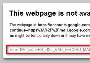 ठीक करें:ERR_SSL_BAD_RECORD_MAC_ALERT