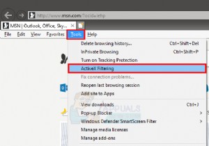 Internet Explorer में ActiveX फ़िल्टरिंग का उपयोग कैसे करें 