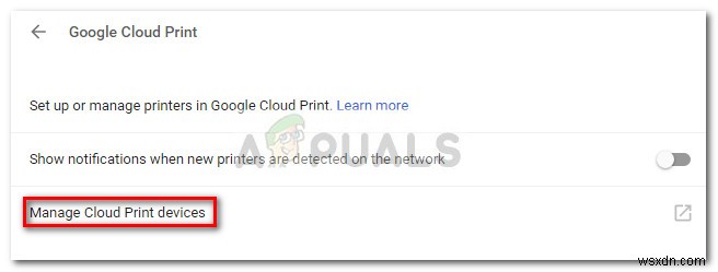 फिक्स:Google क्रोम से प्रिंट नहीं किया जा सकता 