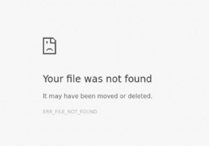 FIX:त्रुटि को ठीक करने के चरण ERR_FILE_NOT_FOUND 