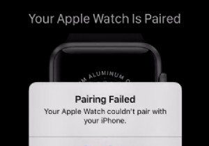 बाँधना विफल:आपकी Apple घड़ी आपके iPhone के साथ जोड़ी नहीं जा सकी [FIX] 