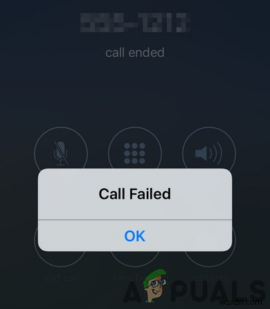ठीक करें:iPhone में कॉल विफल