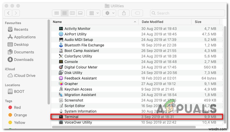फिक्स:MacOS पर डिस्क उपयोगिता लोड नहीं होगी 