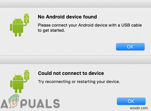 Android फ़ाइल स्थानांतरण MacOS पर काम नहीं कर रहा है (फिक्स) 
