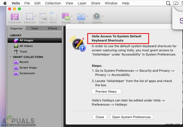MacOS पर काम नहीं कर रहे कमांड शिफ्ट 4 शॉर्टकट को कैसे ठीक करें