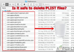 PLIST फ़ाइलें क्या हैं और क्या उन्हें हटाना सुरक्षित है? 