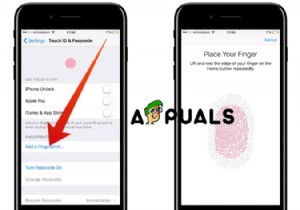 फिक्स:इस iPhone पर टच आईडी को सक्रिय करने में असमर्थ 